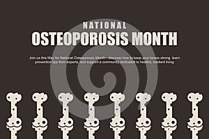 Protect Your Bones: Osteoporosis Awareness Month photo