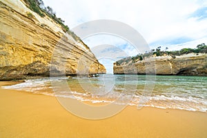 Protected bay in Loch Ard Gorge