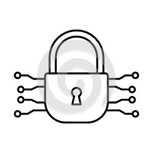 Backup folder Outline   Protected connection Outline vector icon which can easily modify or edicon which can easily modify or edit