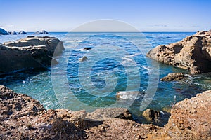 Protected cove at Point Lobos State Natural Reserve, Carmel-by-the-Sea, Monterey Peninsula, California