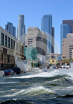 Protetto secondo alluvione assicurazione 