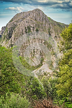 Protected Landscape of Sierra de Cuera, Asturias, Spain photo