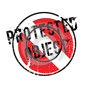 Protected Object rubber stamp