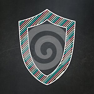 Protection concept: Contoured Shield on chalkboard