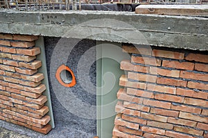 Protection and drainage of walls photo