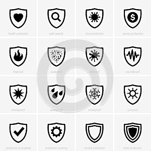 Protection icons