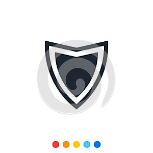 Protection shield icon,Interception icon,Antivirus icon
