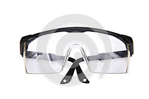 Protective eye goggles are often used for work whose drainage from drainage or steel could hurt the eye.