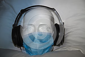 Antivirus mask photo