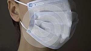 Protective medical face mask - Health care concept