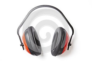 Protective red ear defenders