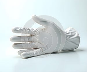 Protective Work Gloves Isolated on White