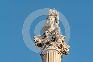 The protectress at place Castellane in Marseille in France photo