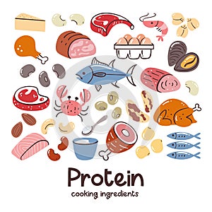 High Level of Protein Food Cooking ingredients