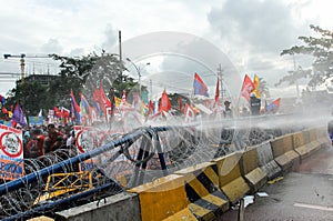 Protest against Philippine President Aquino