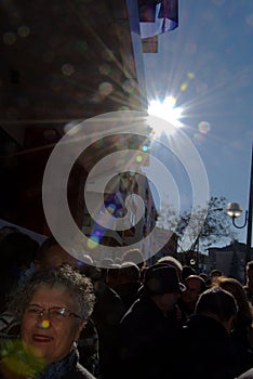 Protest in behalf of pensions 2