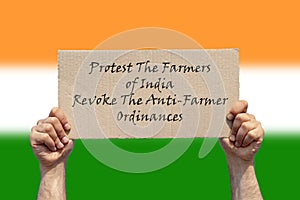 Protest The Farmers Of India Revoke The Anti-Farmer Ordinances