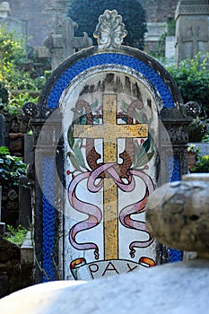 Protestant cemetery in Rome