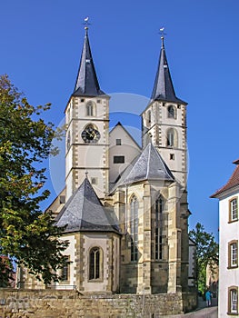 Protestant church in Bad Wimpfen, Germany