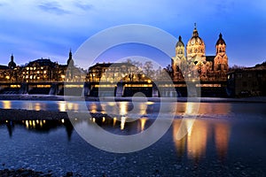 Protestant church Munich, Germany photo