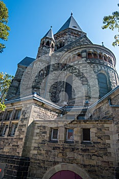 Protestant church Temple Neuf in Metz, France