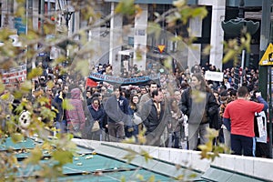 Protesters of athens 09-01-09