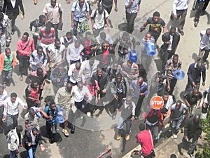 Protestors in Narobi