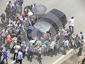 protestors in Narobi