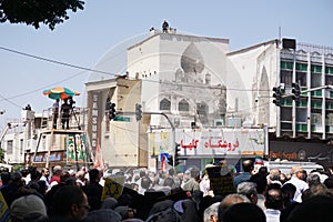 The protests in Iran. Shiraz.