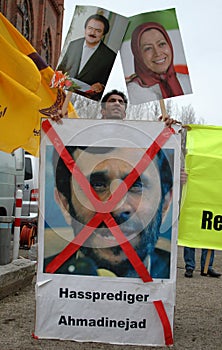 Protestst against Iran