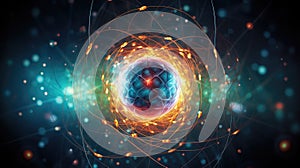 protons atom structure