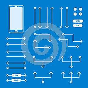 Prototyping structure and interactions elements.