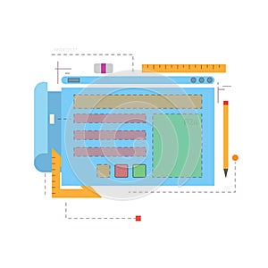 Prototyping web page