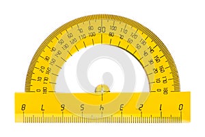 Protractor ruler