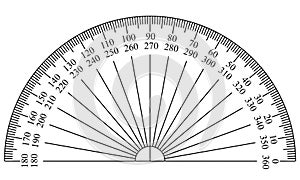 Protractor Template