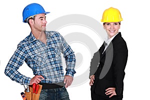 Proud architect and builder