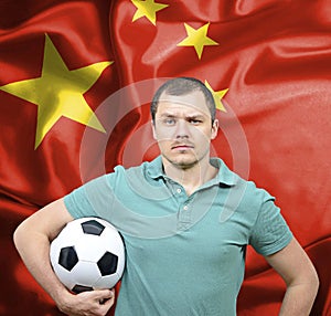 Proud football fan of China