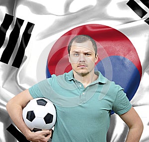 Proud football fan of South Korea