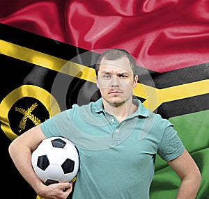 Proud football fan of Vanuatu