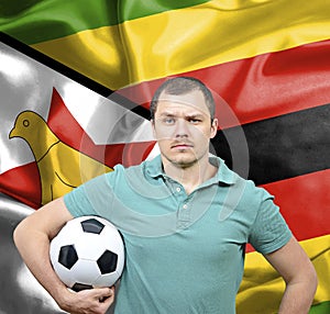 Proud football fan of Zimbabwe