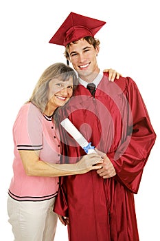 Proud Mom & Graduate photo