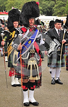 Scottish Drum Major, Braemar, Scotland
