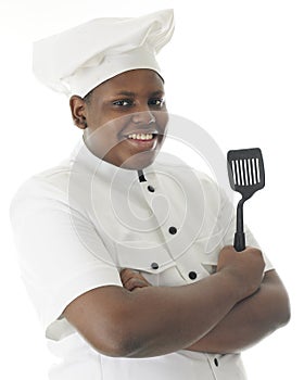 Proud Young Chef