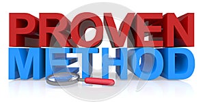 Proven method on white