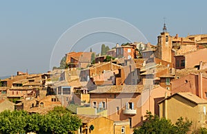 Provencal village of Roussillon