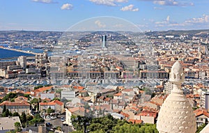 Marseille panorama - south France photo