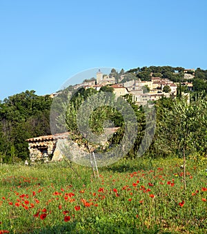 Provence hilltop village