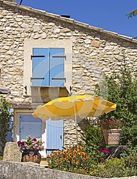 Provence, house in the sun.