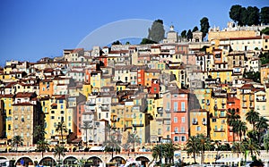 Provence village of Menton on the french Riviera