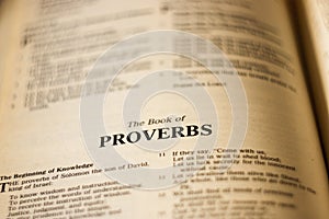 Proverbs photo